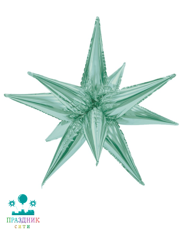 ШАР (Фольга) ЗВЕЗДА Составная Олива