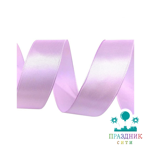 ЛЕНТА атлас 2,5 см лиловый