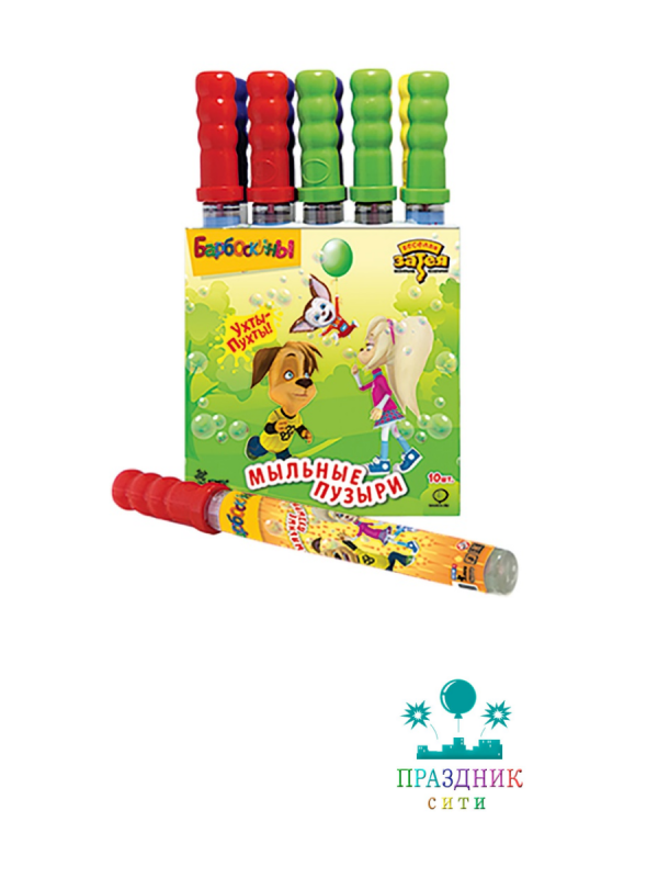 МЫЛЬНЫЕ ПУЗЫРИ Гигант Барбоскины 200мл