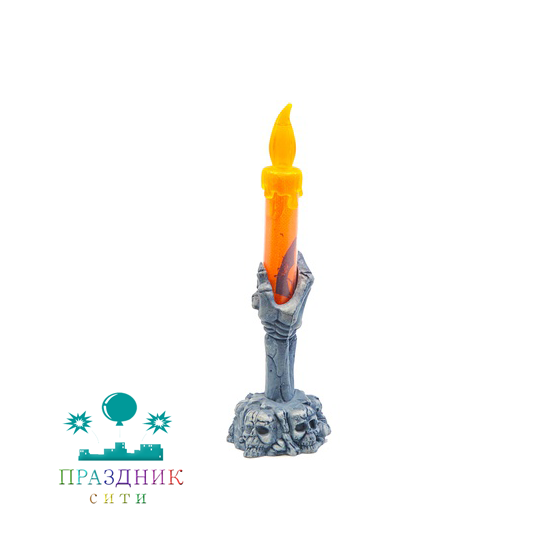 СВЕЧА светодиод HWN Рука Скелета 15см