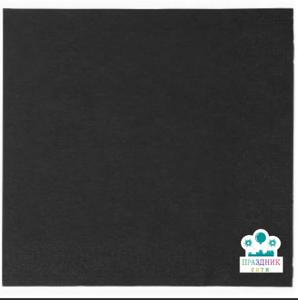 САЛФЕТКА Jet Black 33см 16шт