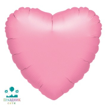 ШАР (Фольга) А Б/РИС СЕРДЦЕ 18 in Металлик Lavender