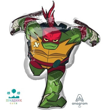 ШАР (Фольга) А ФИГУРА 90 in Черепашки-Ниндзя Рафаэль