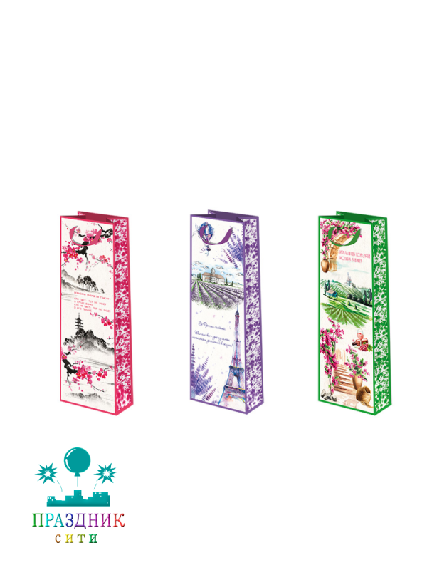 ПАКЕТ под бутылку 12х36 см