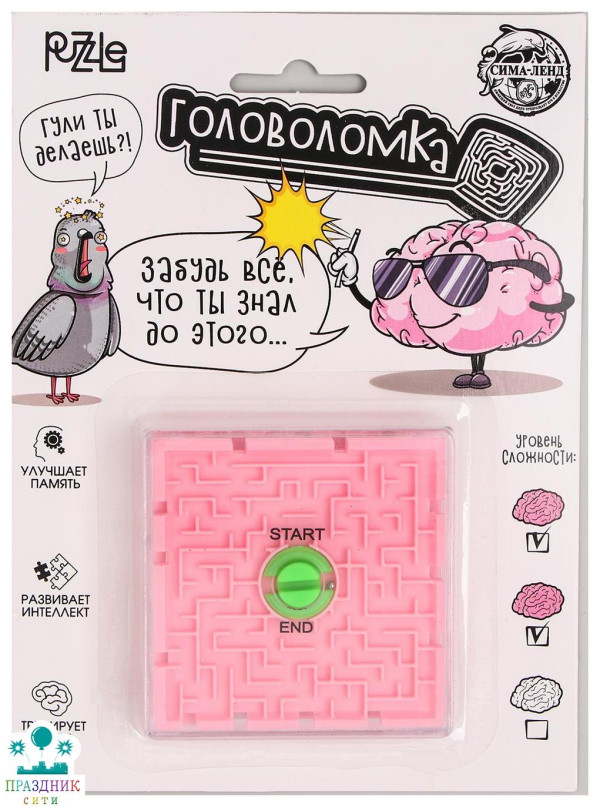 ИГРА Головоломка Гули ты делаешь? 6,8см