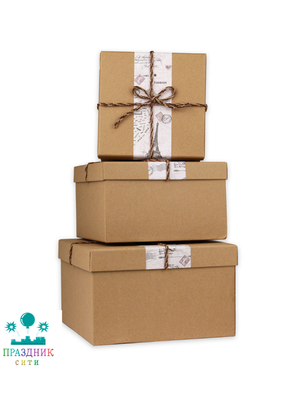 КОРОБКА Париж 17 х 17 х 10 см