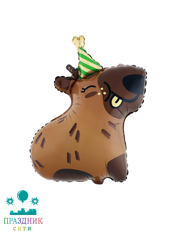 ШАР (Фольга) ФИГУРА 40 in Капибара