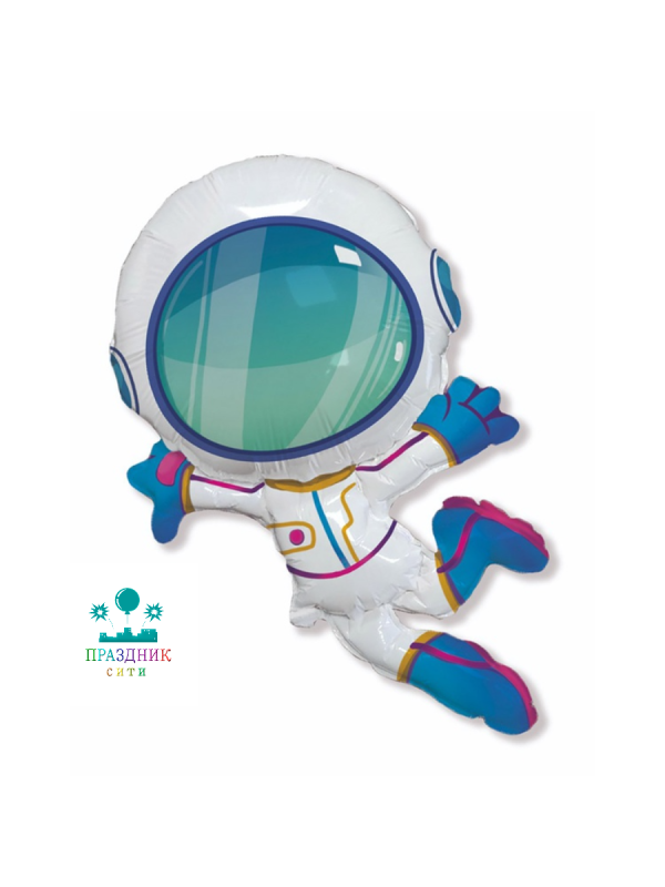 ШАР (Фольга) Ф ФИГУРА 60 in Космонавт