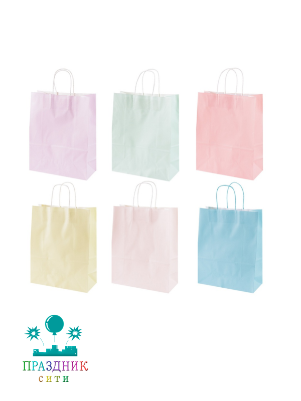 ПАКЕТ Пастельный микс 26х33см