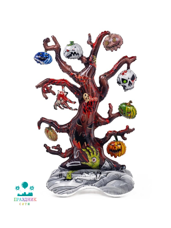 ШАР (Фольга) К ФИГУРА AIR HWN Дерево ужасное