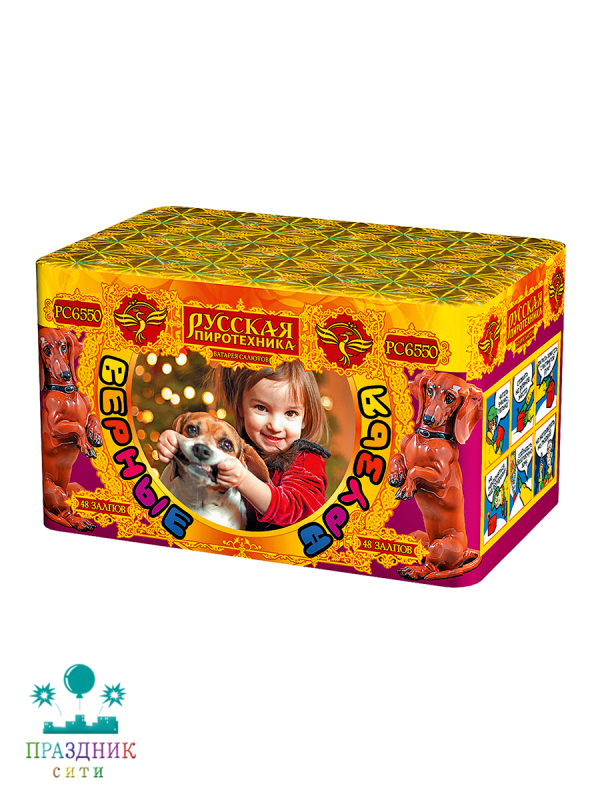 ВЕРНЫЕ ДРУЗЬЯ 48 выстрелов - батарея салютов