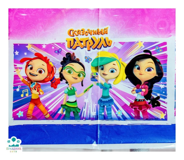СКАТЕРТЬ п/э Сказочный патруль, 180х108 см
