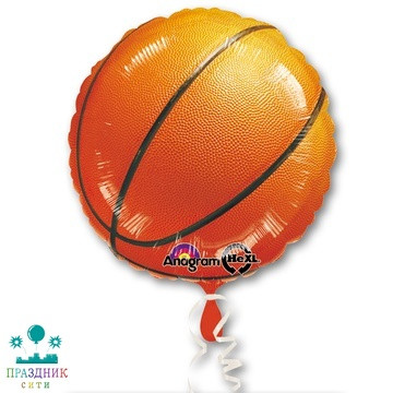 ШАР (Фольга) А 18 in Баскетбольный мяч S40