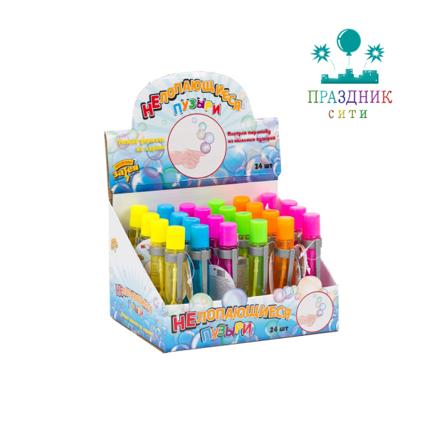 МЫЛЬНЫЕ ПУЗЫРИ НЕлопающиеся 30мл