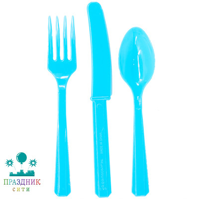 СТОЛОВЫЕ ПРИБОРЫ пл Caribbean blue