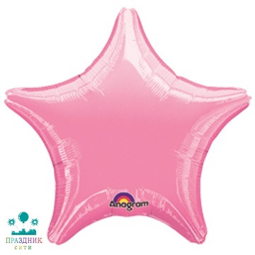 ШАР (Фольга) А Б/РИС ЗВЕЗДА 19 in Металлик Lavender