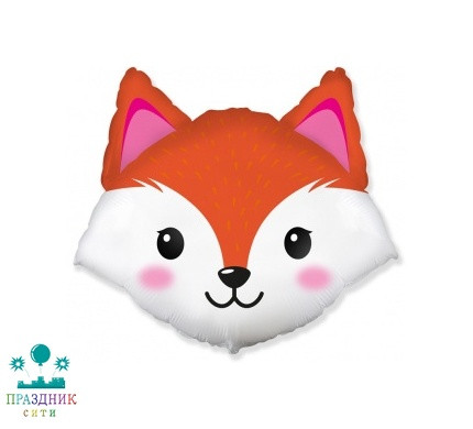 ШАР (Фольга) Ф ФИГУРА 65 in Голова Лисы