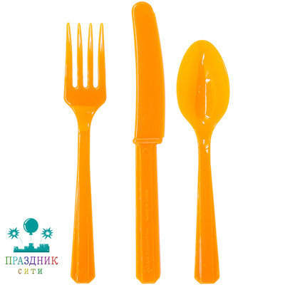 СТОЛОВЫЕ ПРИБОРЫ пл Orange Peel 24шт