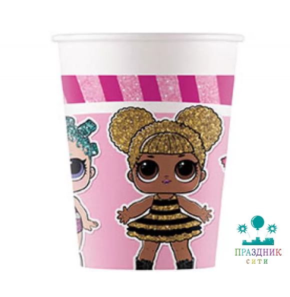 СТАКАН Куклы ЛОЛ бум 8шт