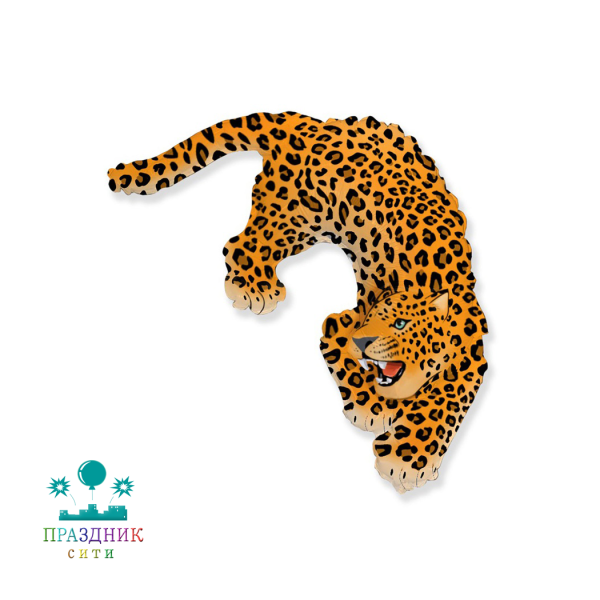 ШАР (Фольга) Ф ФИГУРА 70 in Леопард