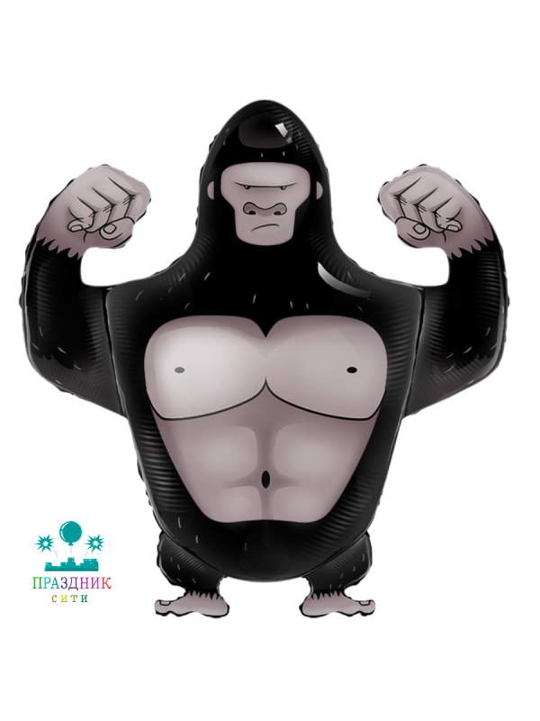 ШАР (Фольга) К ФИГУРА 35 in Горилла