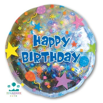 ШАР (Фольга) А 18 in HB Шары и звезды голография