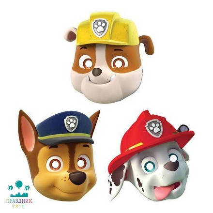 МАСКА Щенячий Патруль бум