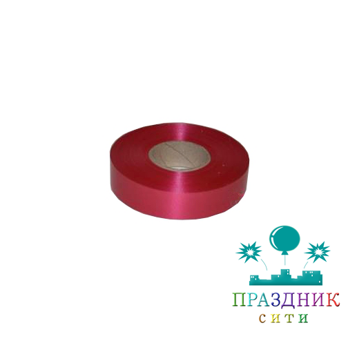 ЛЕНТА полипропилен. Cotton 2 см темно-малиновая