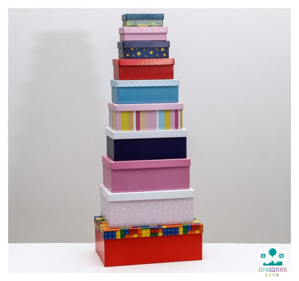 КОРОБКА Детство, 18 х 11 х 6.5 см