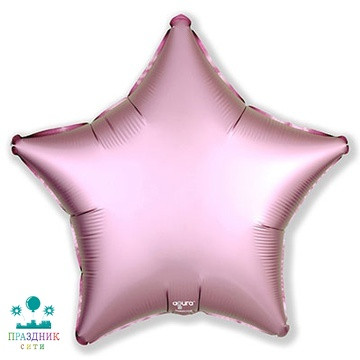 ШАР (Фольга) Р Б/РИС ЗВЕЗДА 18 in Сатин Flamingo