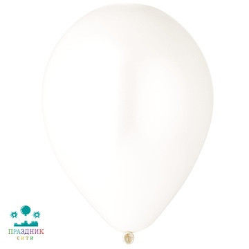 ШАР (латекс) И 10" Металлик White