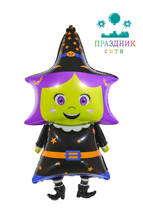 ШАР (Фольга) ФИГУРА 75 in Маленькая ведьмочка