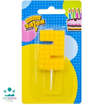 СВЕЧА-ЦИФРА 2 Конструктор 4,5см