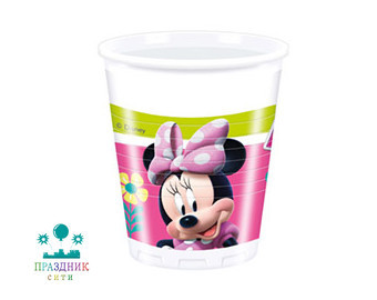 СТАКАН Минни Помощница пласт 8шт