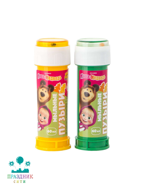 МЫЛЬНЫЕ ПУЗЫРИ Маша и Медведь 60мл