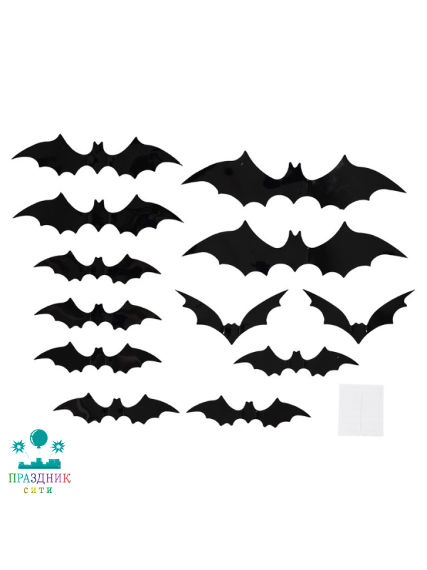 ЛЕТУЧАЯ МЫШЬ пластик 8-16см