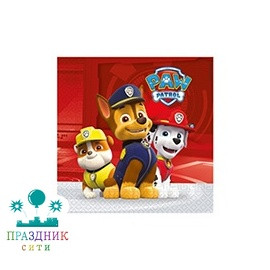 САЛФЕТКА Щенячий патруль 33см