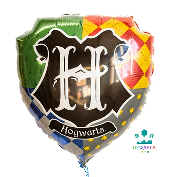 ШАР (Фольга) А ФИГУРА 90 in Гарри Поттер герб Хогвартса