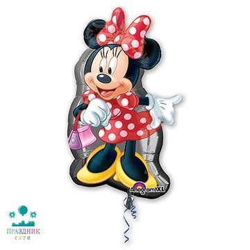 ШАР (Фольга) А ФИГУРА 90 in Минни танцующая