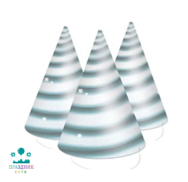 КОЛПАК единорог радужный 8шт