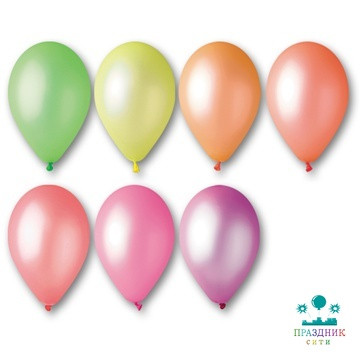 ШАР (латекс) 18" Неон ассорти