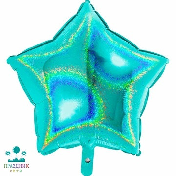 ШАР (Фольга) Г Б/РИС БЛЕСК ЗВЕЗДА 18 in Tiffany