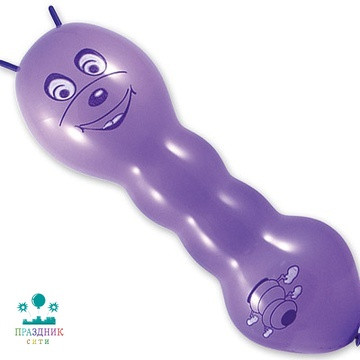 ШАР с рисунком ФИГУРА Гусеница