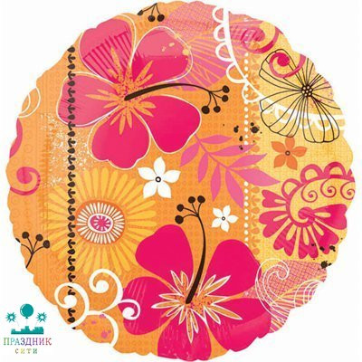 ШАР (Фольга) А 18 in Тропическая жара