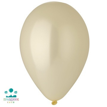 ШАР (латекс) И 10" Металлик Ivory