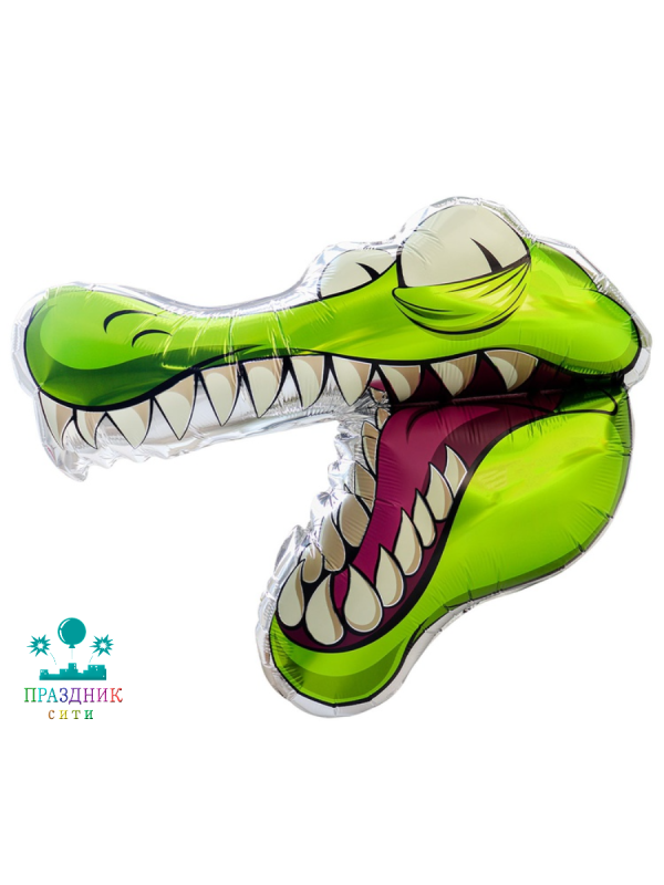 ШАР (Фольга) К ФИГУРА 55 in Крокодил голова