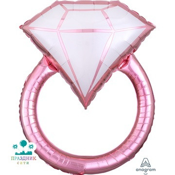 ШАР (Фольга) А ФИГУРА 70 in Кольцо бриллиант