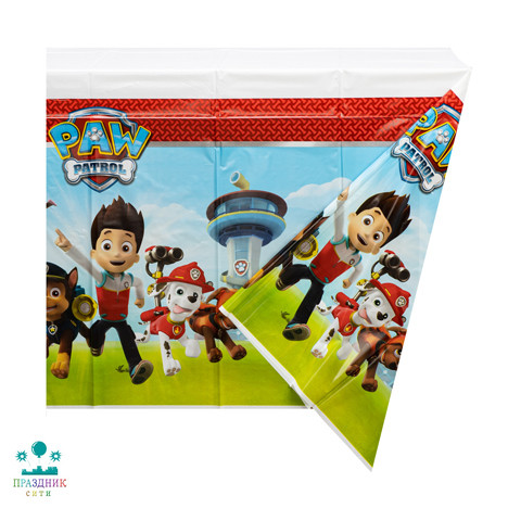 СКАТЕРТЬ п/э Щенячий патруль 1,4х2,4м/А