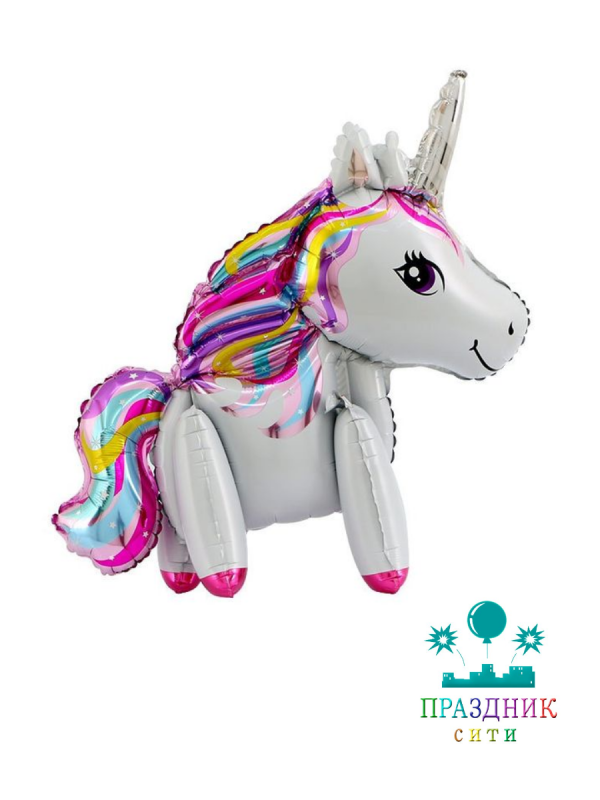ШАР (Фольга) ХОД Единорог волшебный