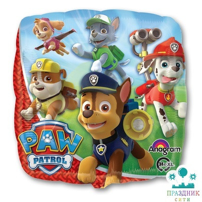 ШАР (Фольга) А 18 in Щенячий Патруль S60